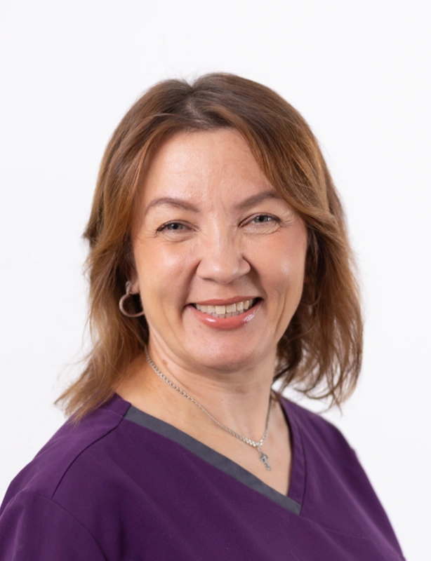Iryna Domanchenko, técnica de prótese no Laboratório Diagnodent